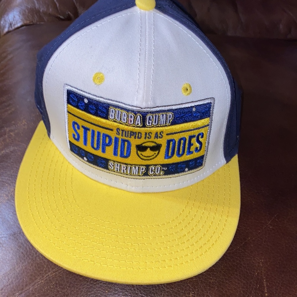 Bubba Gump Shrimp Co. - “Stupid Is As Stupid Does” Snap Back Cap - One Size